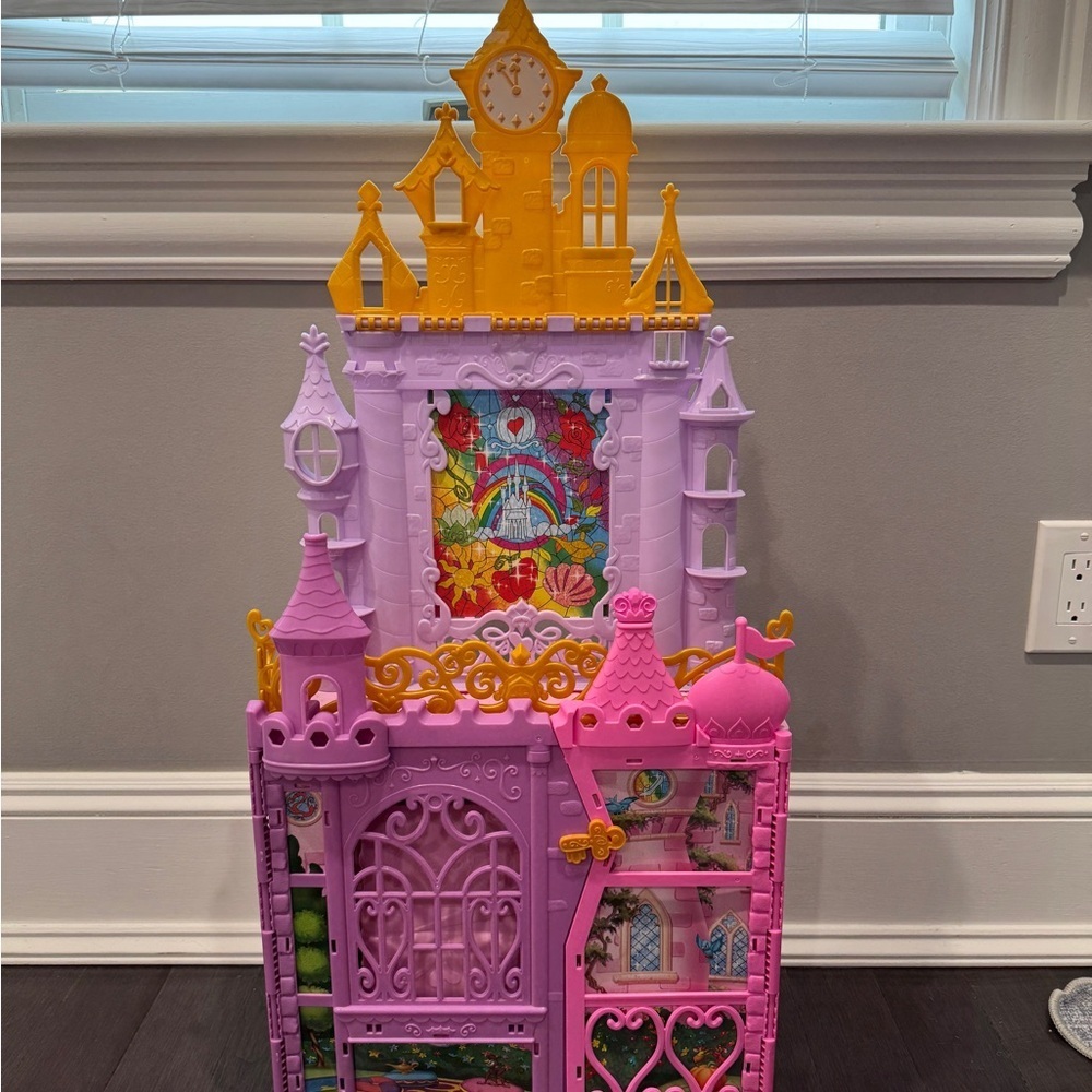 Disney Princess Fold N Go Celebration Castle Playset Toddler Kids Girls - Picture 9 of 10